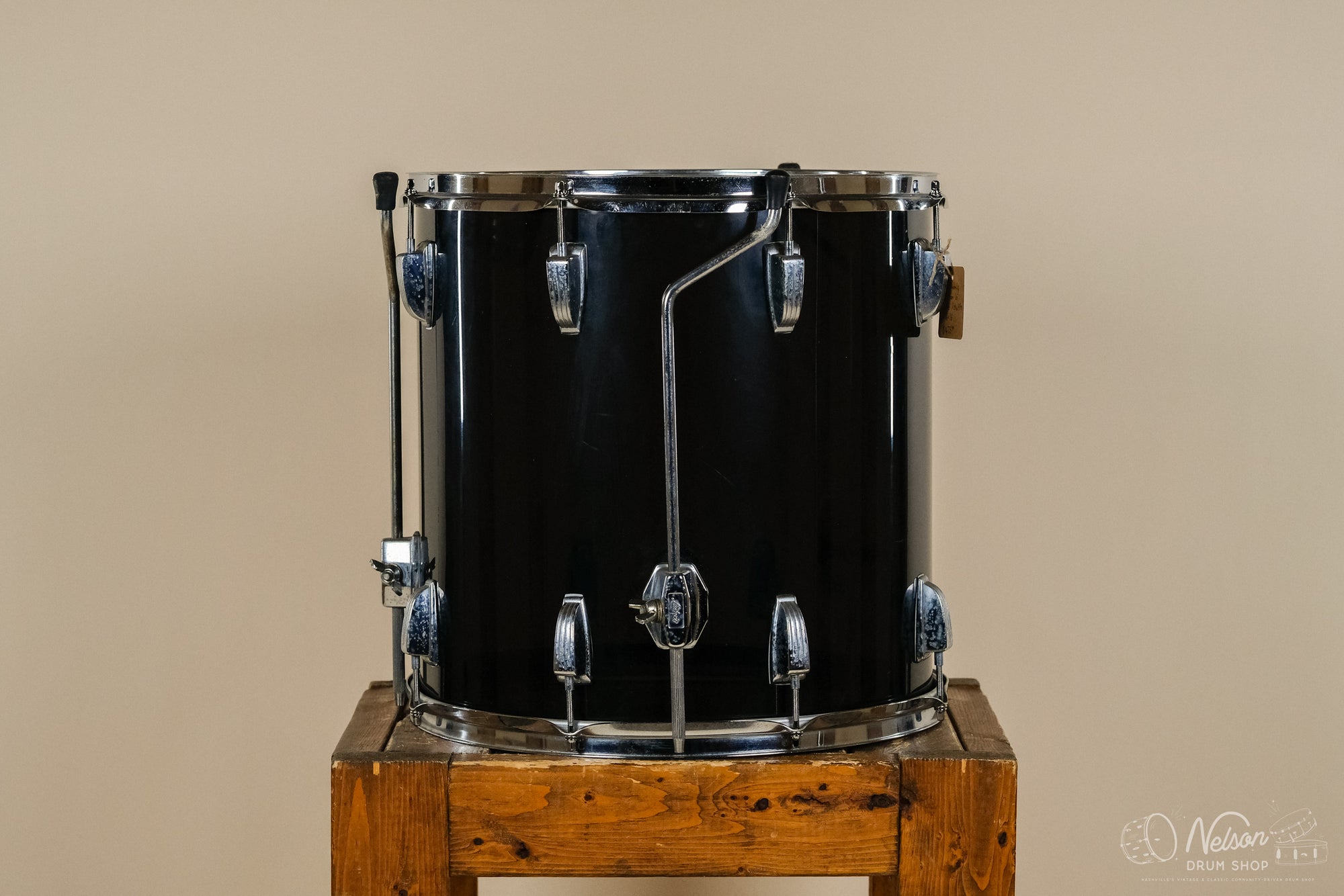 1970s Ludwig Floor Tom in Smoke Vistalite - 16x16