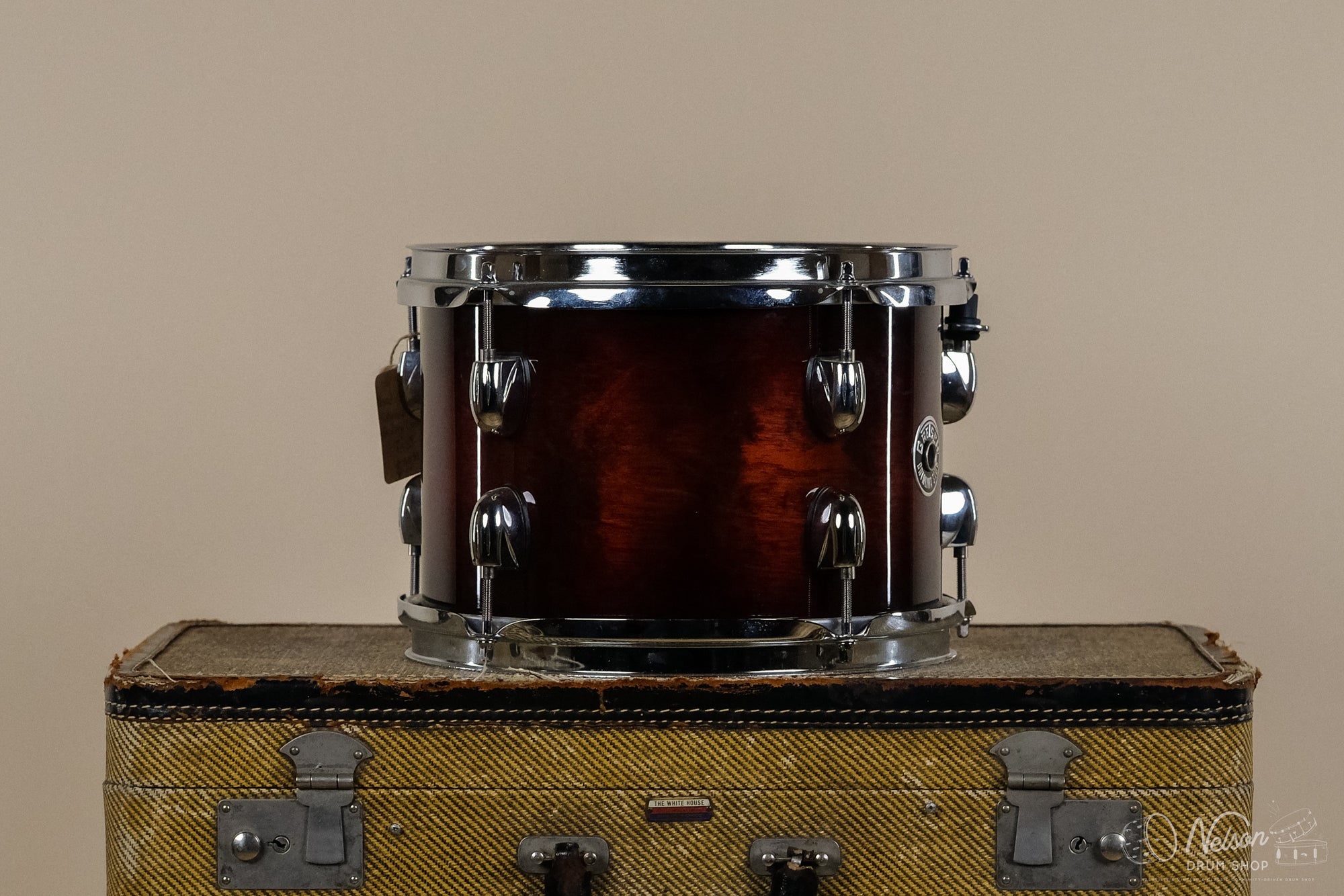 Used Gretsch Catalina Club Tom in Deep Cherry Burst - 7x10