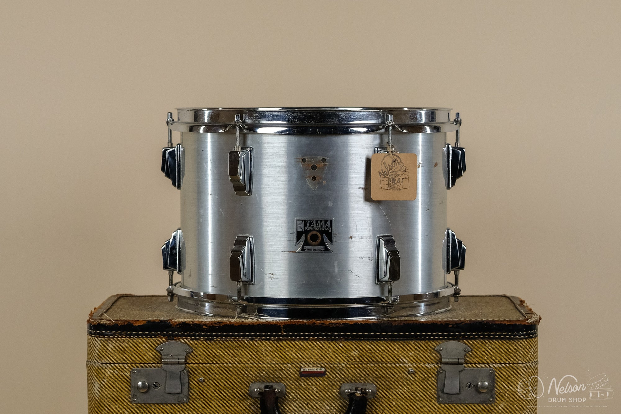 Late 1970s Tama Imperialstar Rack Tom in SIlver - 9x13