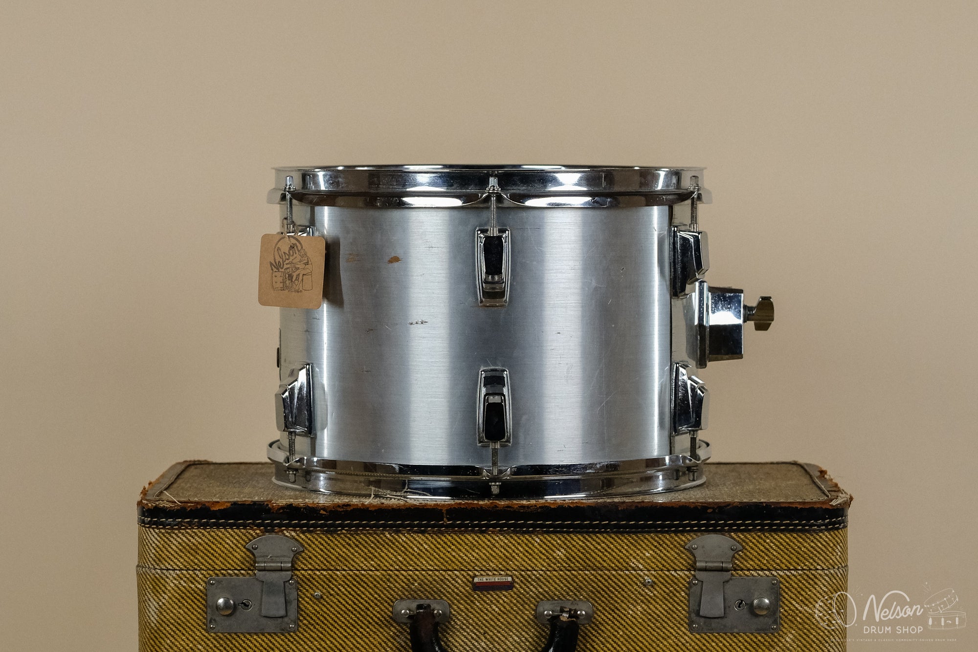 Late 1970s Tama Imperialstar Rack Tom in SIlver - 9x13