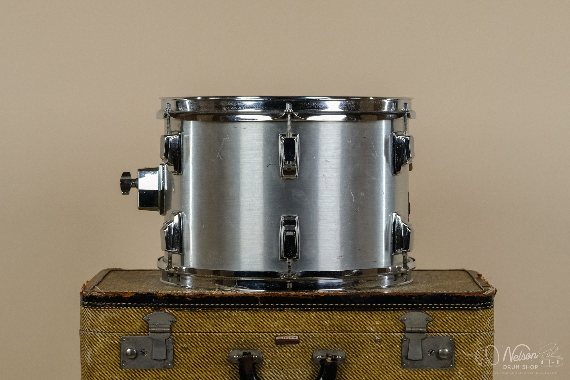 Late 1970s Tama Imperialstar Rack Tom in SIlver - 9x13