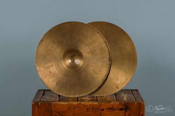 1960s/1970s Avedis Zildjian Hi Hats - 14"