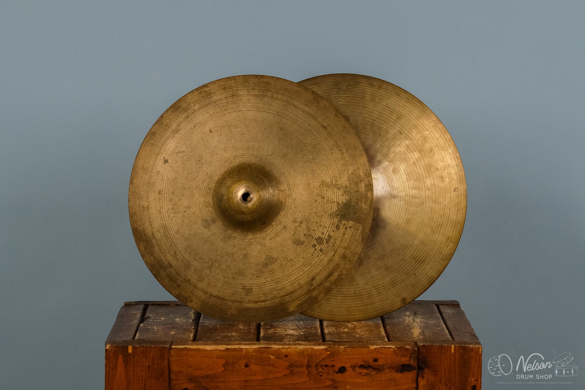 1970s Avedis Zildjian New Beat Hi Hats - 14"