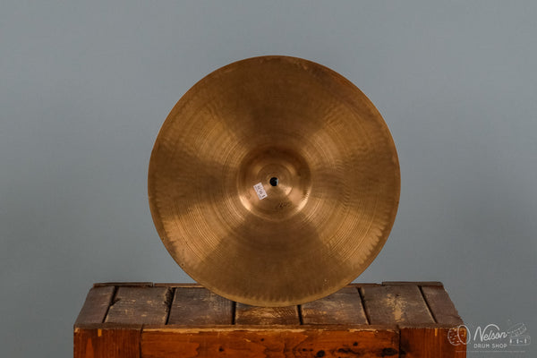 Vintage Zenjian Hi Hat Top - 13 3/8"