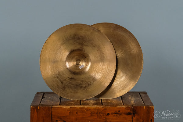 1950s Avedis Zildjian Hi Hats - 13"