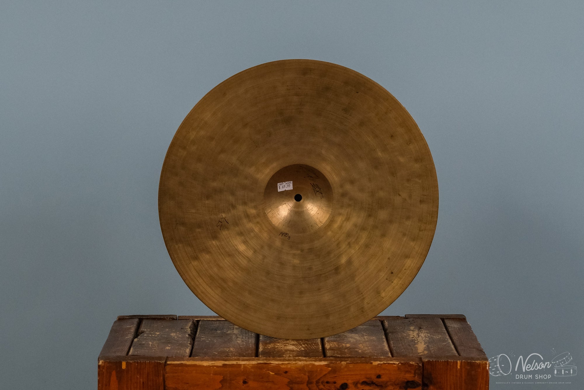 1960s Ajaha Hi Hat Bottom - 15"