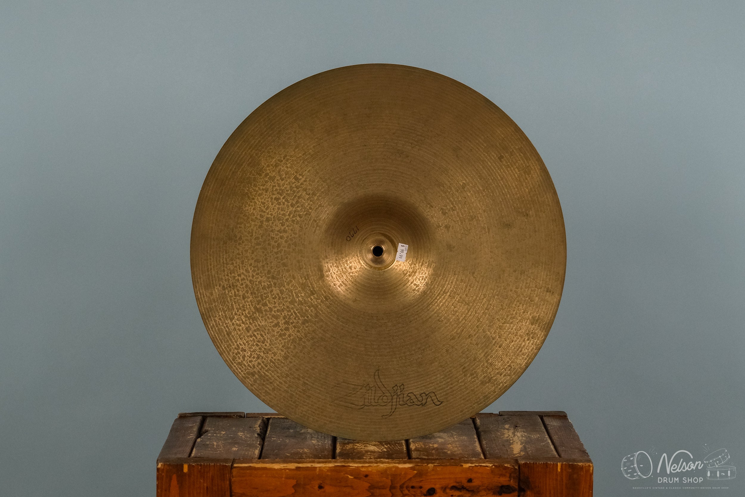 1970s/80s Avedis Zildjian Hollow Logo Rock Crash - 18