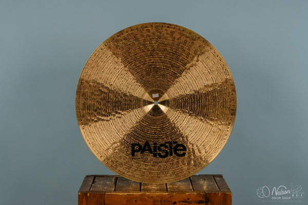 Used Paiste SIgnature Traditionals Prototype Small Bell Ride - 22"