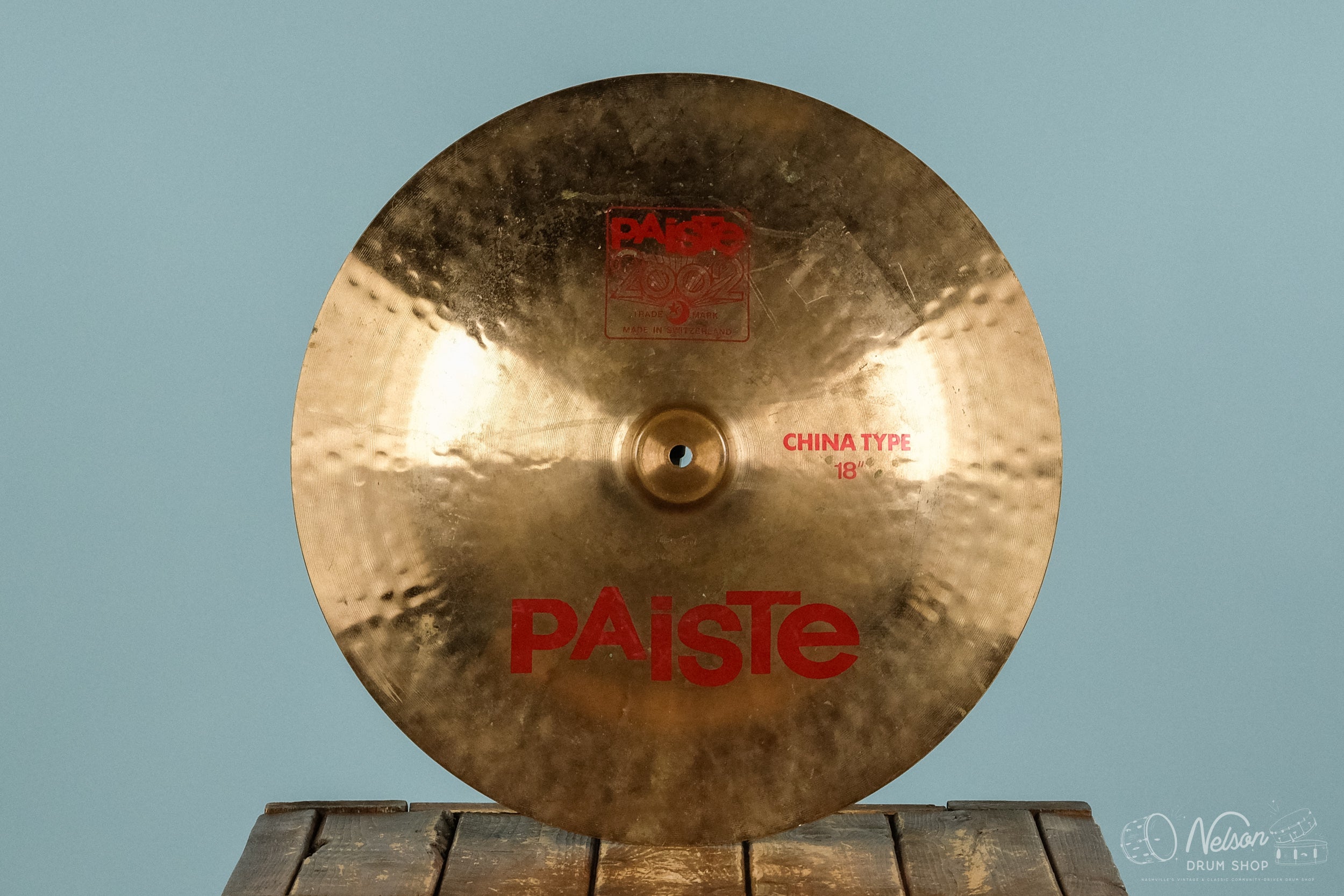 Used Paiste 2002 China Type - 18