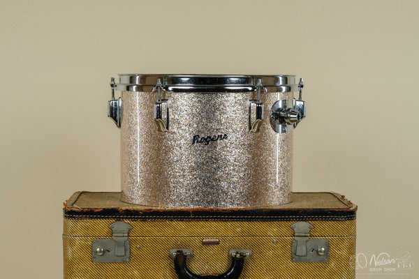 1970s Rogers Concert Tom Rewrapped in Champagne Sparkle - 9x13