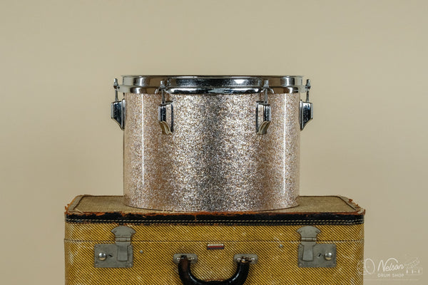 1970s Rogers Concert Tom Rewrapped in Champagne Sparkle - 9x13