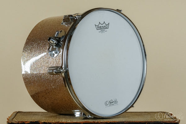 1970s Rogers Concert Tom Rewrapped in Champagne Sparkle - 9x13