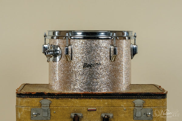 1970s Rogers Fullerton Concert Tom Rewrapped in Champagne Sparkle - 8x12