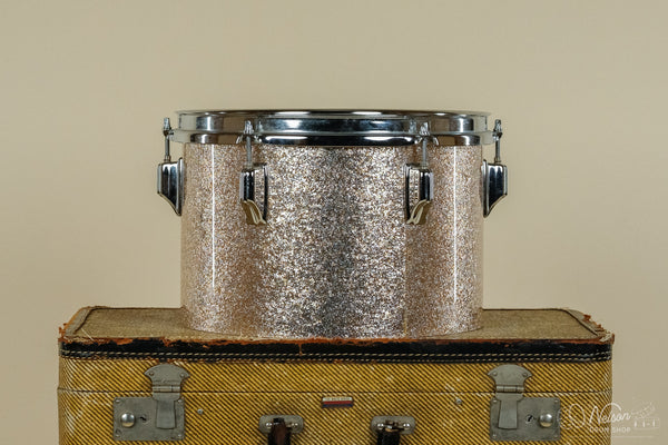 1970s Rogers Fullerton Concert Tom Rewrapped in Champagne Sparkle - 8x12