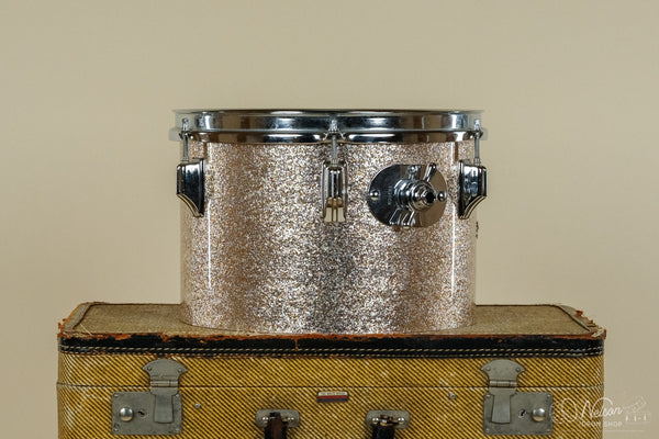 1970s Rogers Fullerton Concert Tom Rewrapped in Champagne Sparkle - 8x12