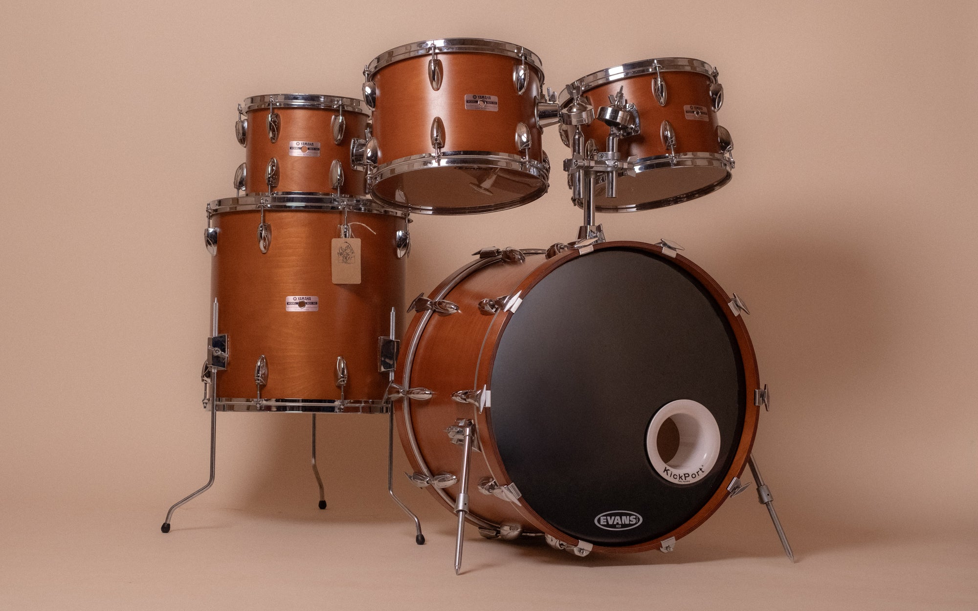 1980s Yamaha 8000 Tour Custom in Real Wood - 14x22, 16x16, 9x13, 8x12, 8x10