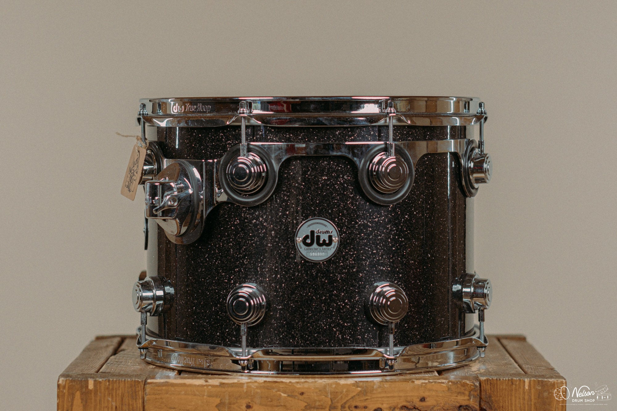 Used DW Collector's Series in Black Sparkle 10x14 – Nelson Drum Shop