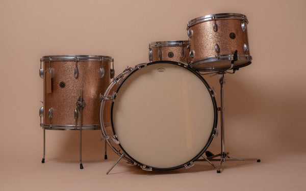 1950's/60's Gretsch 'Name Band' in Champagne Sparkle - 14x22, 9x13, 16x16