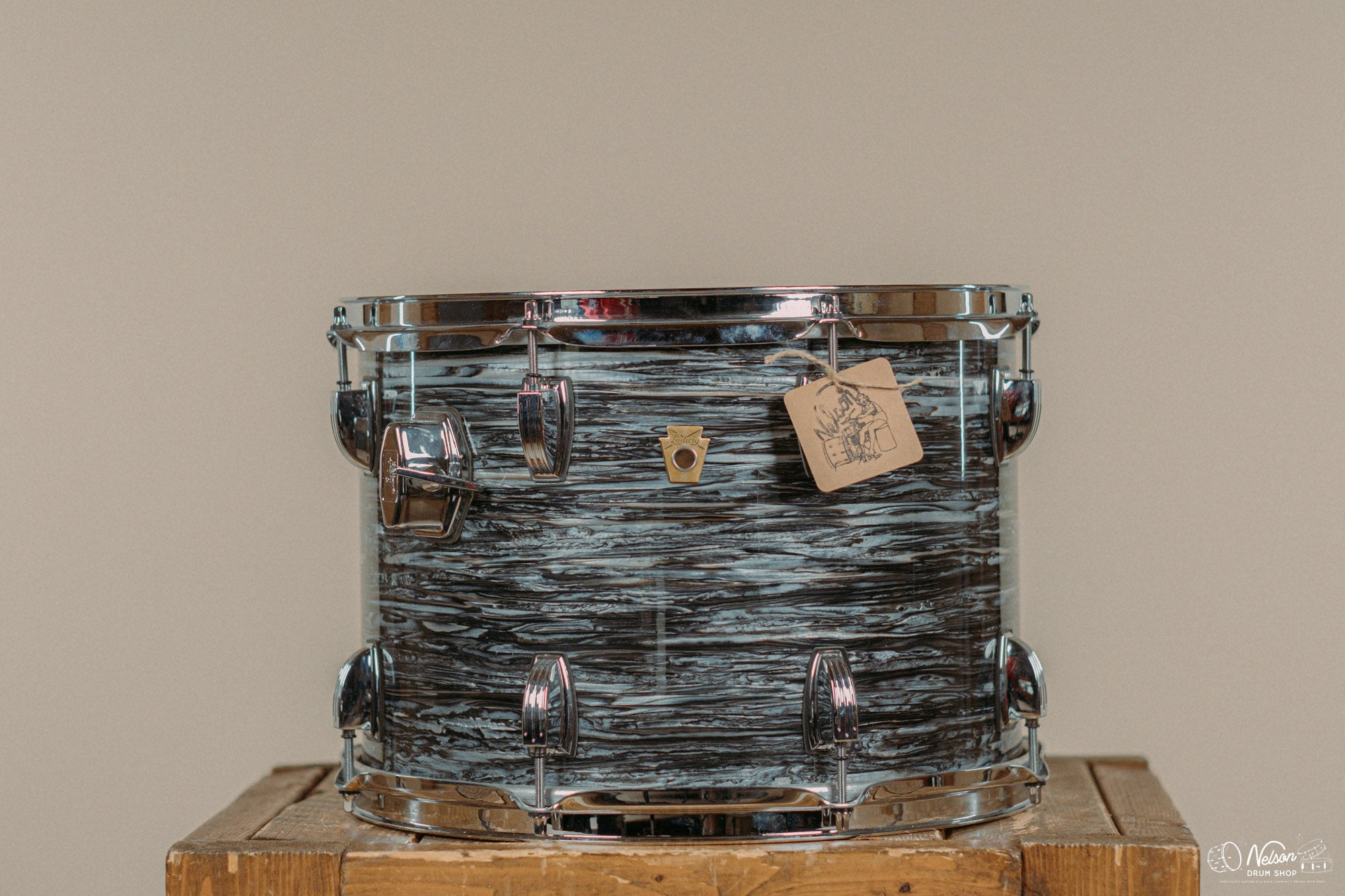 Used Ludwig Legacy Maple in Black Oyster Pearl - 10x14