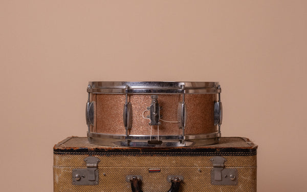 1960's Gretsch '4157' Name Band in Champagne Sparkle - 5.5x14