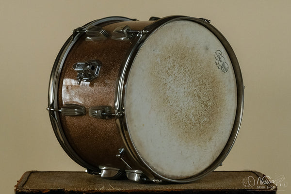 1966 Ludwig Rack Tom in Champagne Sparkle w/ Nickel Hardware - 9x13