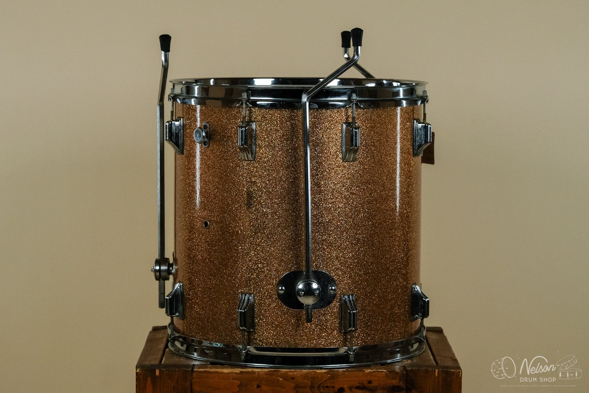 1960s Cleveland Era Rogers Champagne Sparkle - 16x16