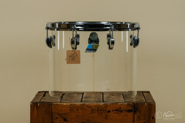 1970s Ludwig Concert Tom in Clear Vistalite - 12x15