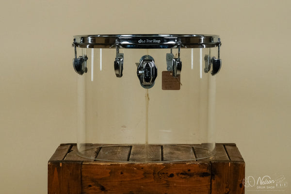 1970s Ludwig Concert Tom in Clear Vistalite - 12x15