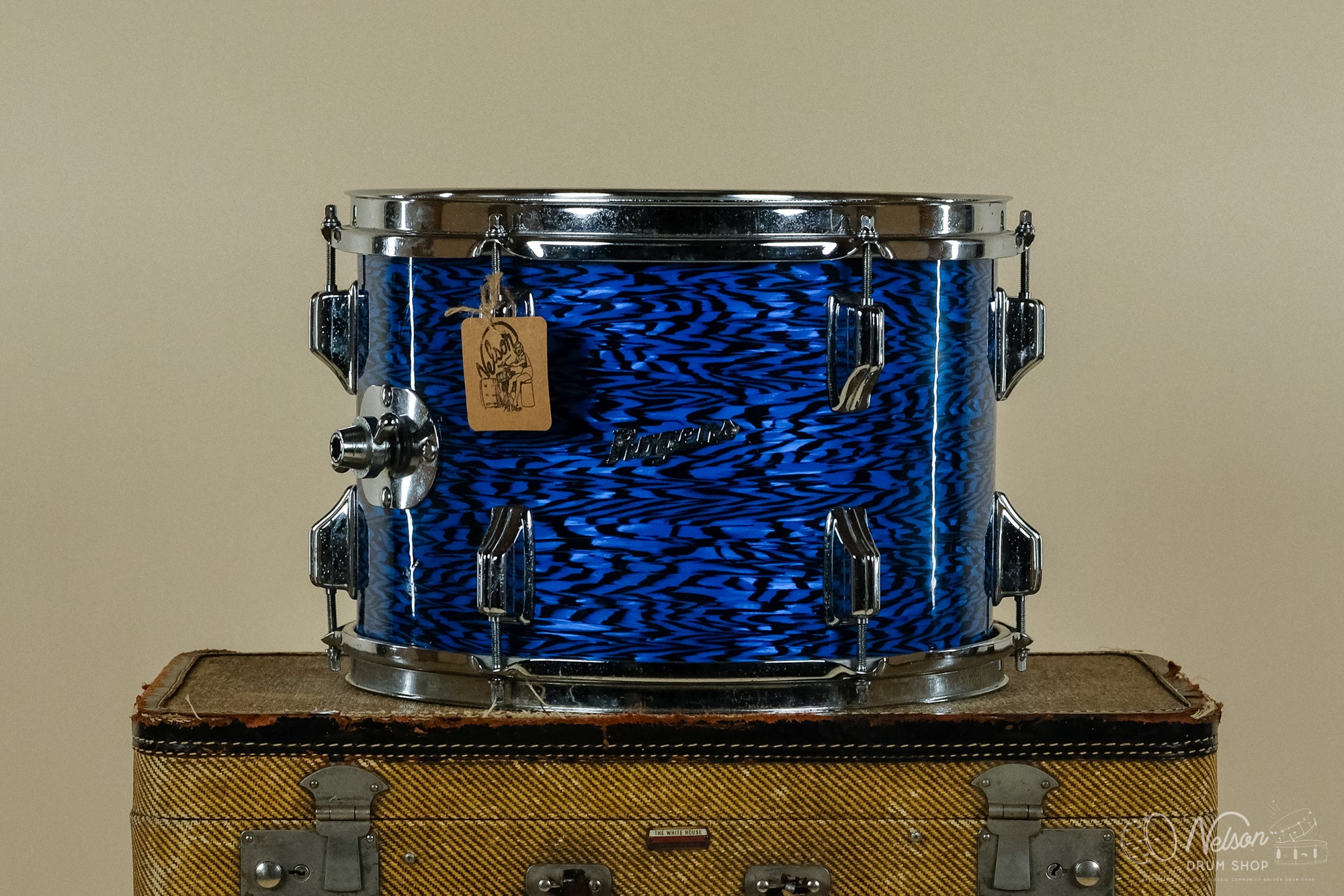 Late 1960s Rogers Fullerton Era Tom in Blue Onyx - 9x13
