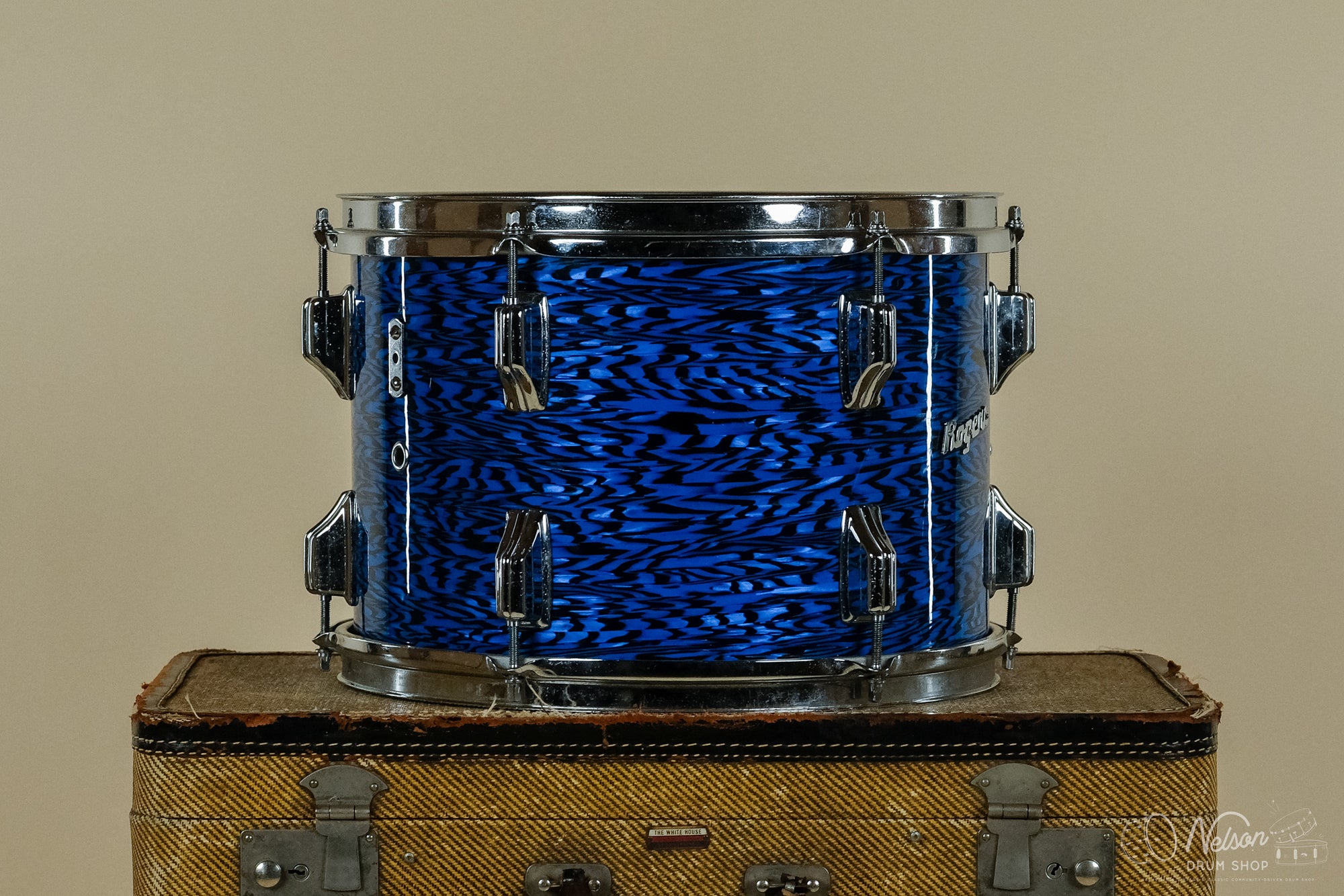 Late 1960s Rogers Fullerton Era Tom in Blue Onyx - 9x13