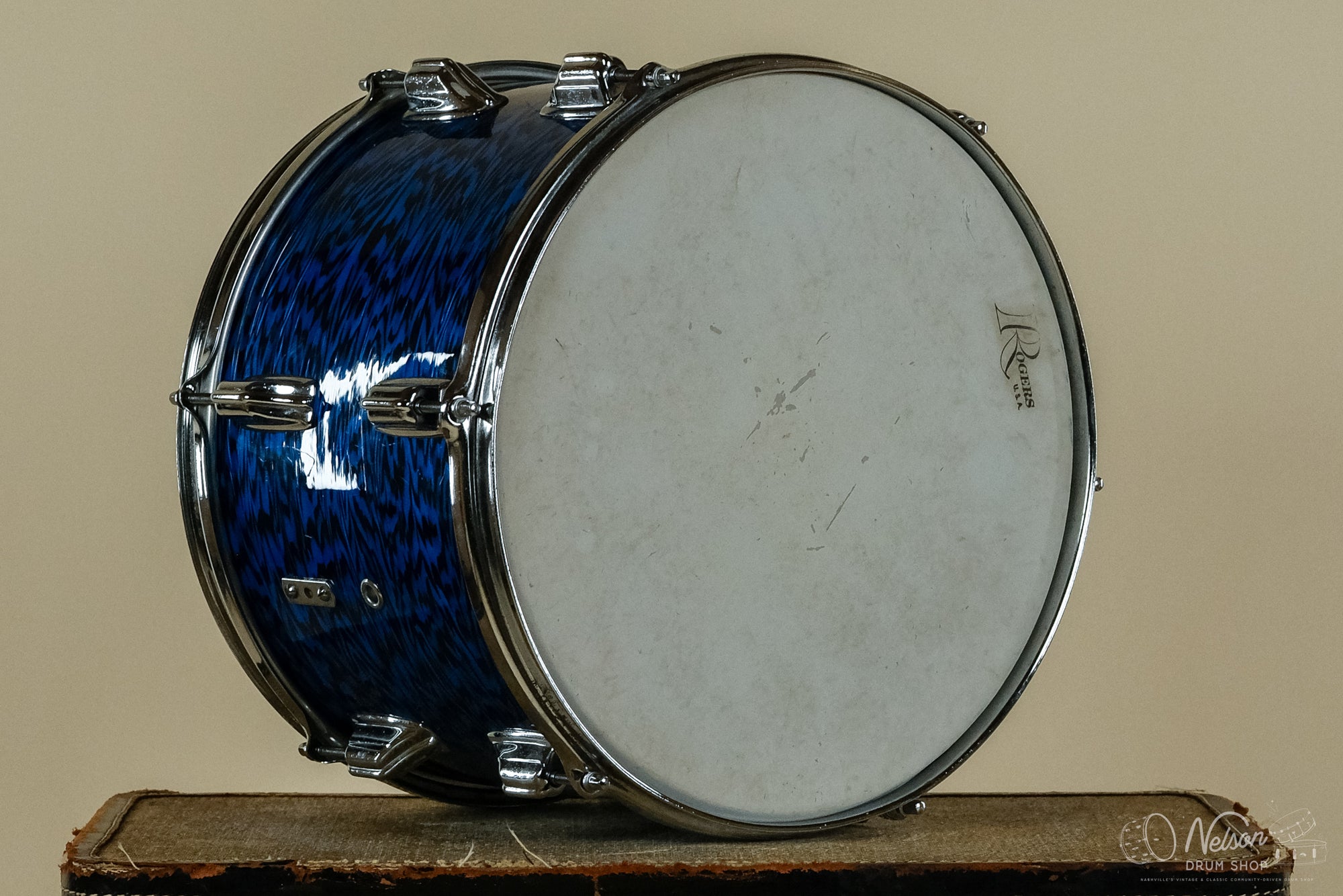 Late 1960s Rogers Fullerton Era Tom in Blue Onyx - 9x13