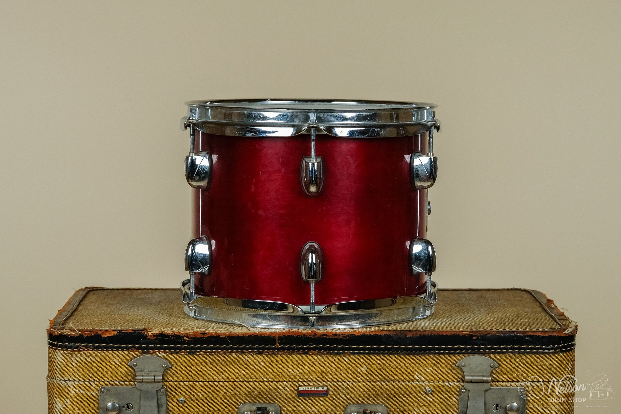 Used Gretsch Catalina Maple Tom in Cherry Red - 8x10