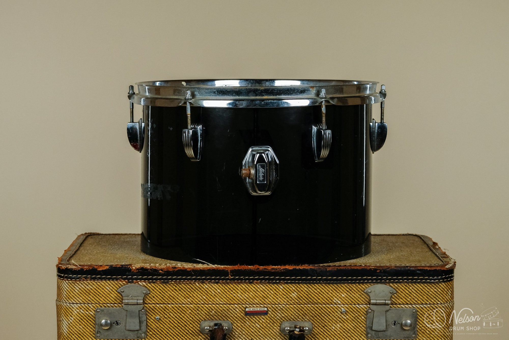 1970s Ludwig Concert Tom in Smoke Vistalite - 9x13