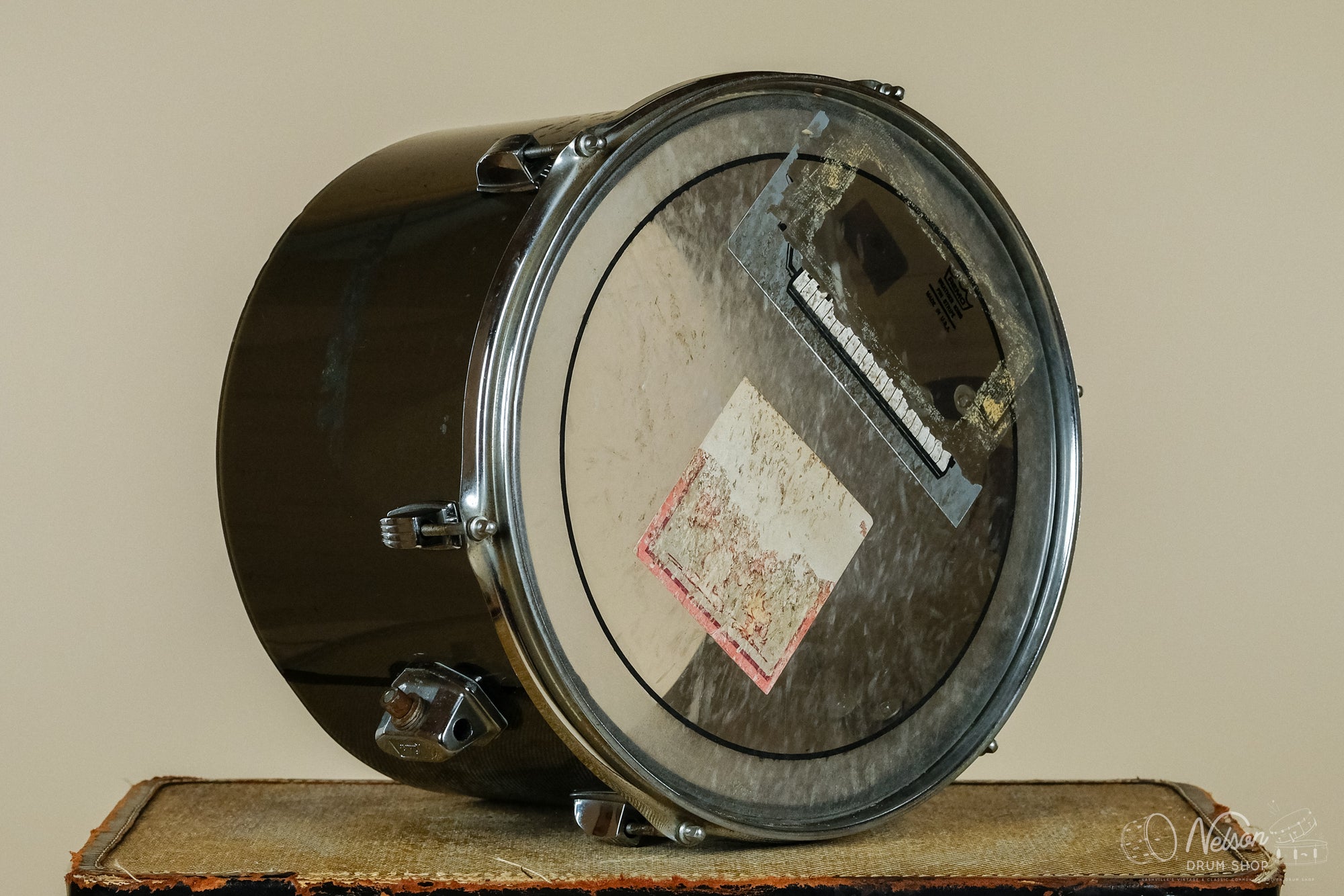1970s Ludwig Concert Tom in Smoke Vistalite - 9x13