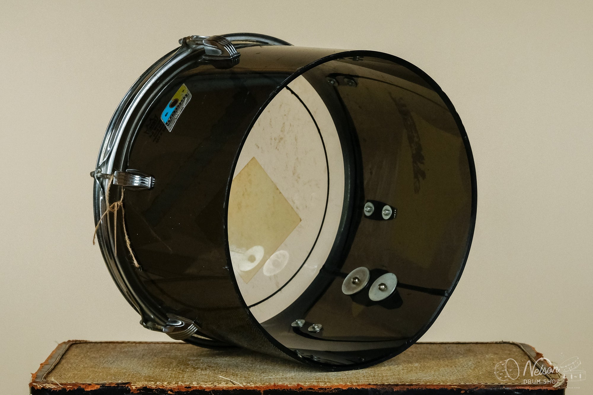 1970s Ludwig Concert Tom in Smoke Vistalite - 9x13