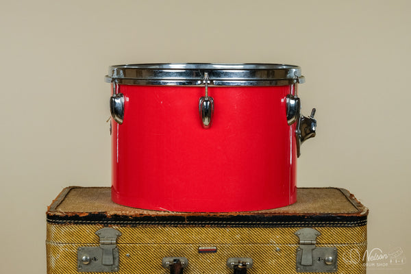 1970s Slingerland Concert Tom in Red Gloss Pearl - 9x13