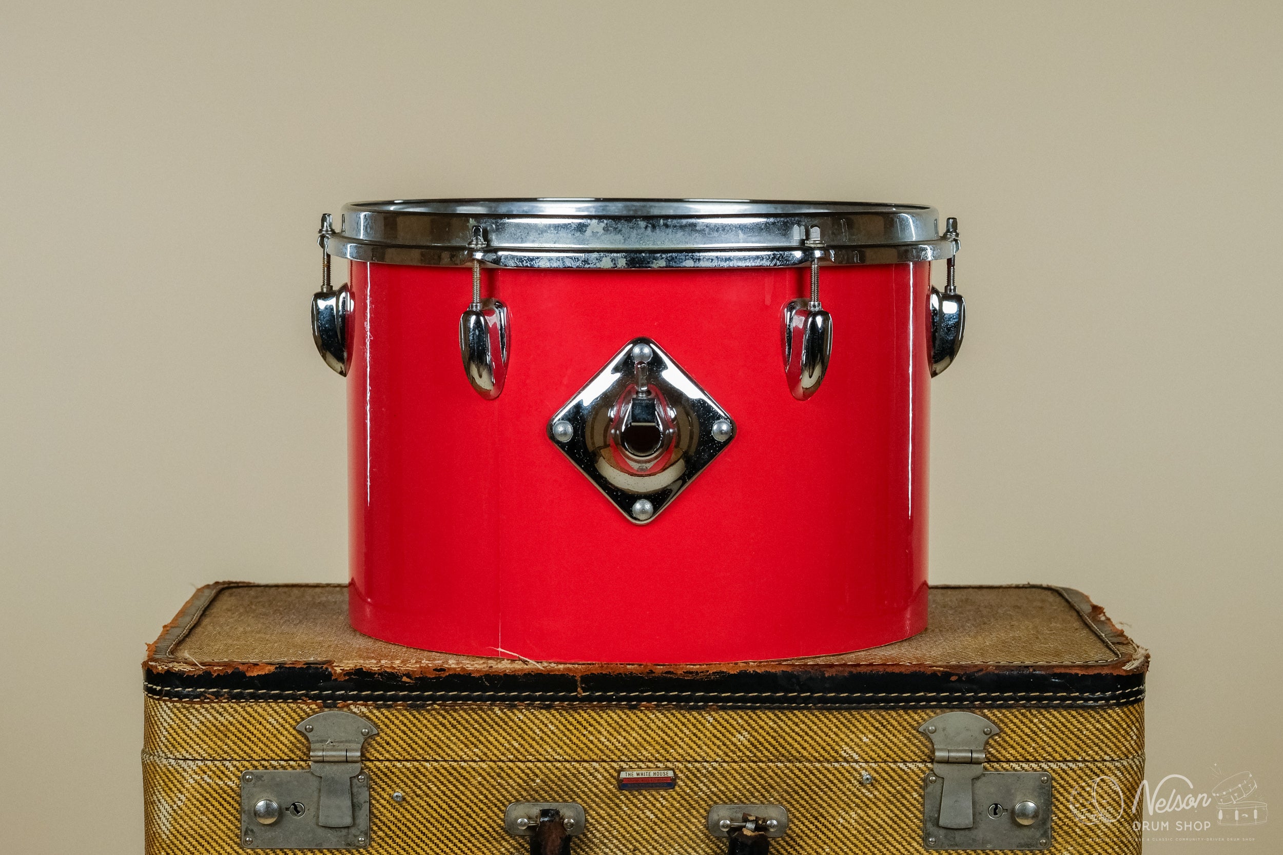 1970s Slingerland Concert Tom in Red Gloss Pearl - 9x13 – Nelson
