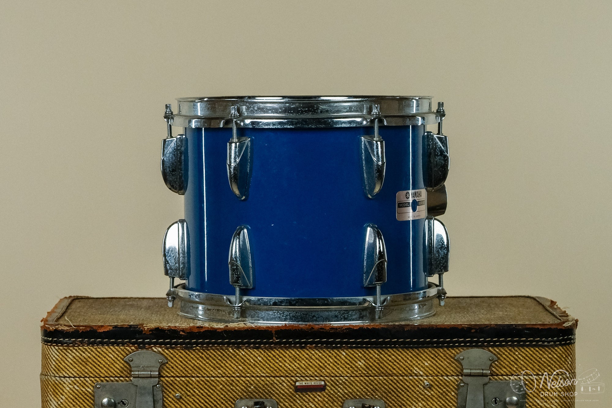 1987 Yamaha Tour Custom Rack Tom in Cobalt Blue - 8x10