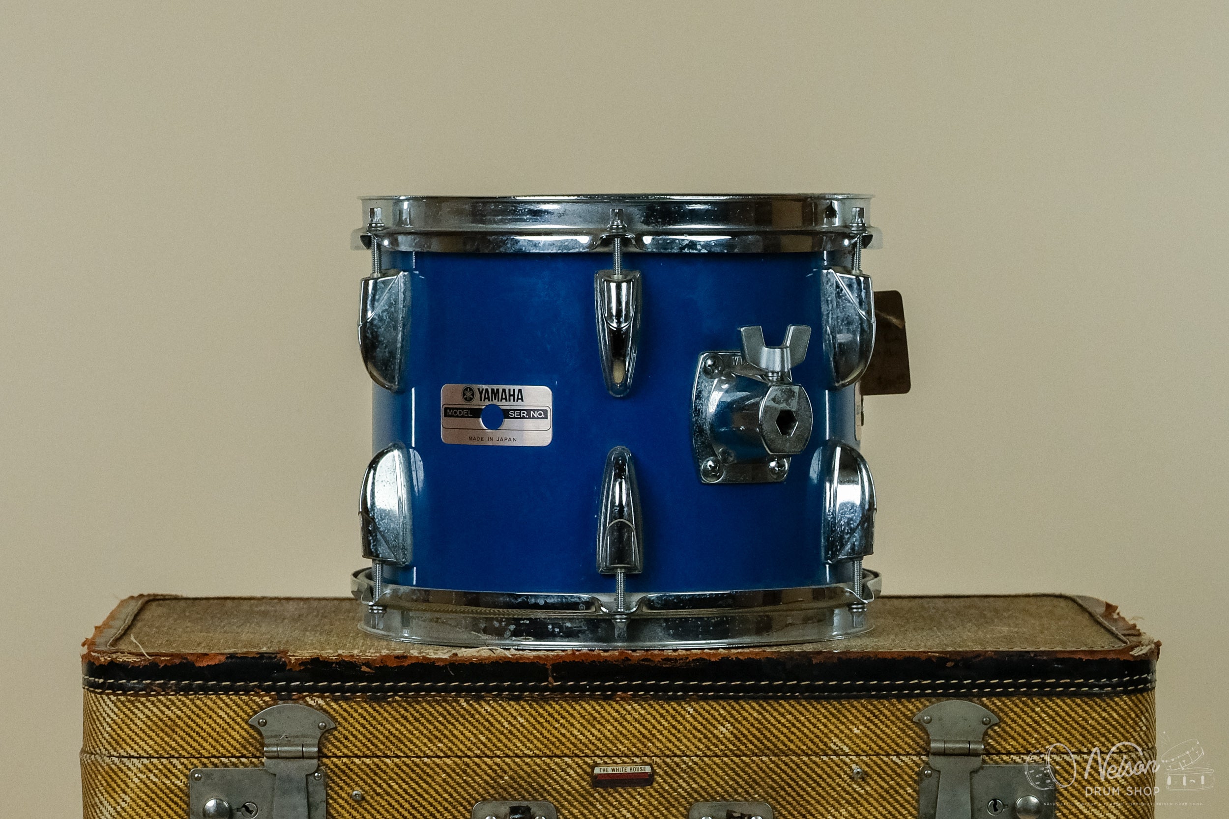 1987 Yamaha Tour Custom Rack Tom in Cobalt Blue - 8x10 – Nelson