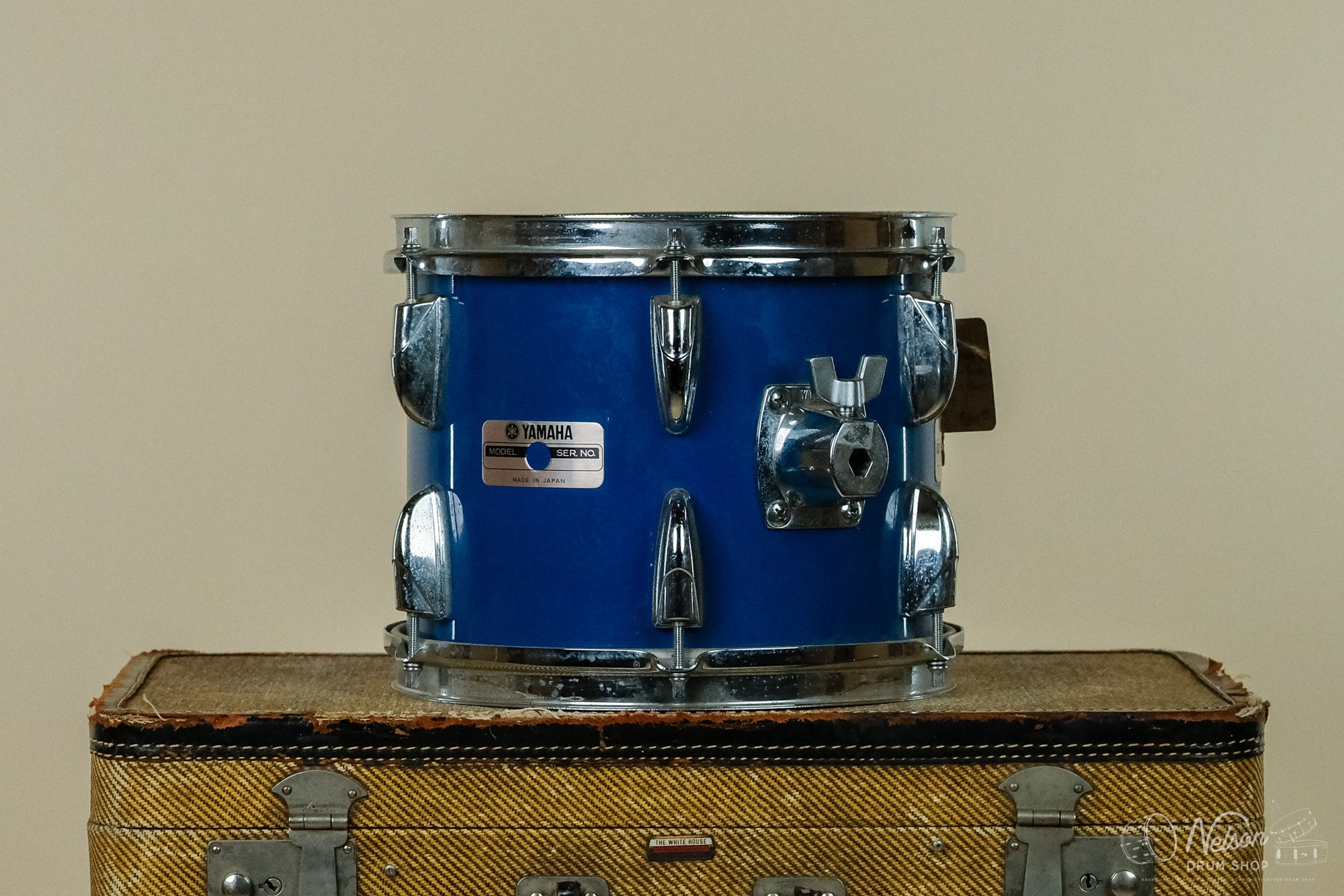 1987 Yamaha Tour Custom Rack Tom in Cobalt Blue - 8x10