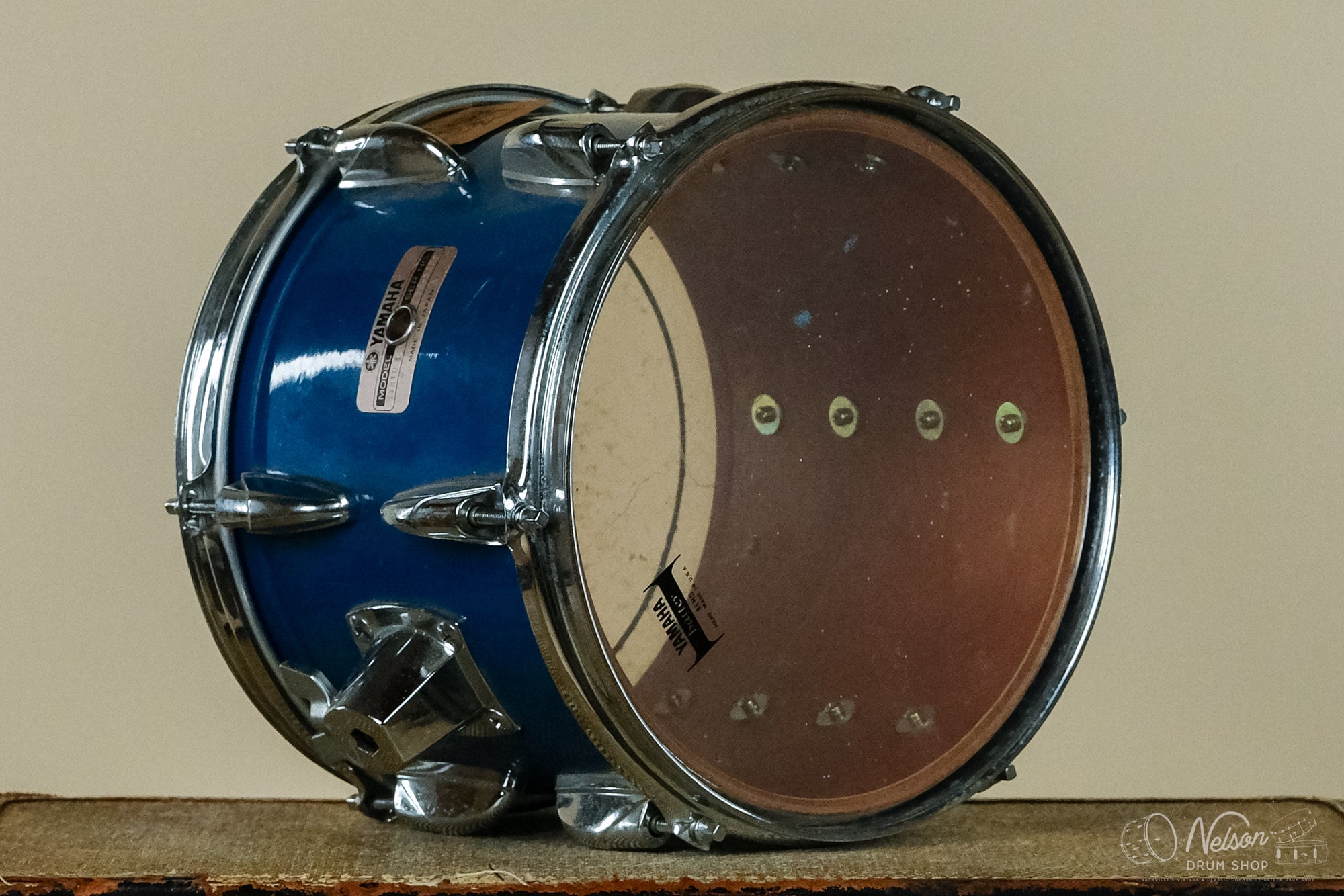 1987 Yamaha Tour Custom Rack Tom in Cobalt Blue - 8x10