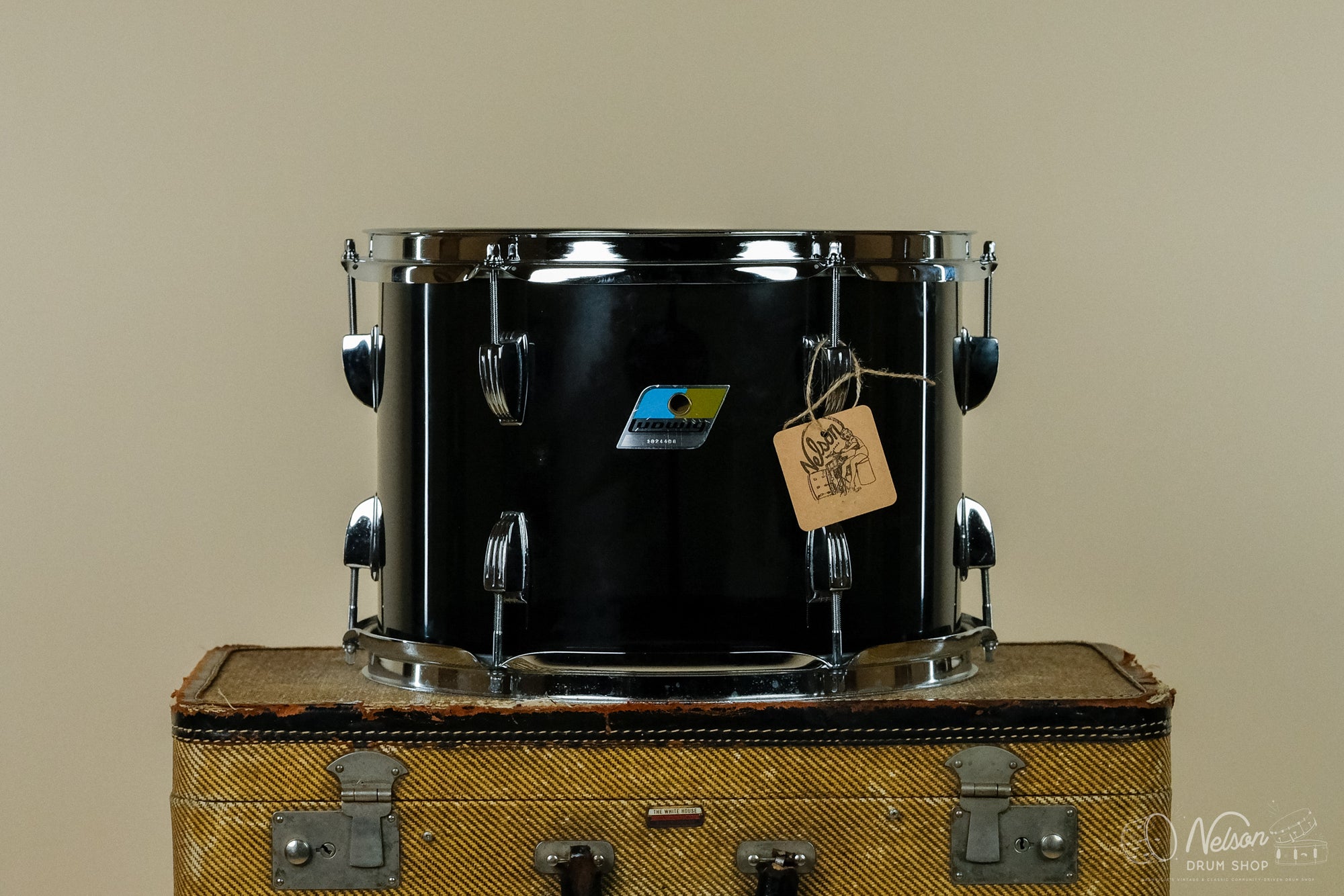1970s Ludwig Vistalite Rack Tom in Smoke - 9x13