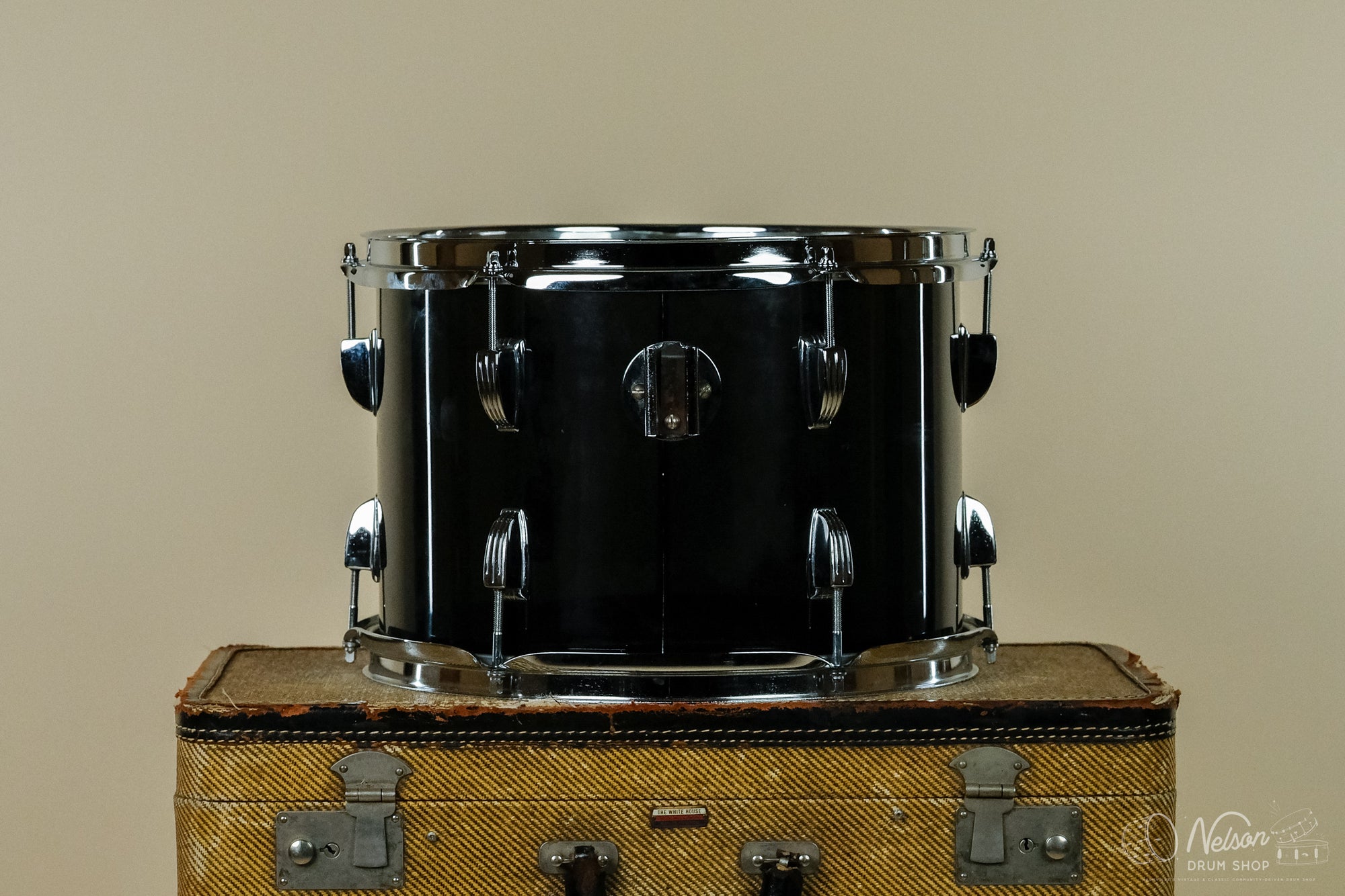 1970s Ludwig Vistalite Rack Tom in Smoke - 9x13