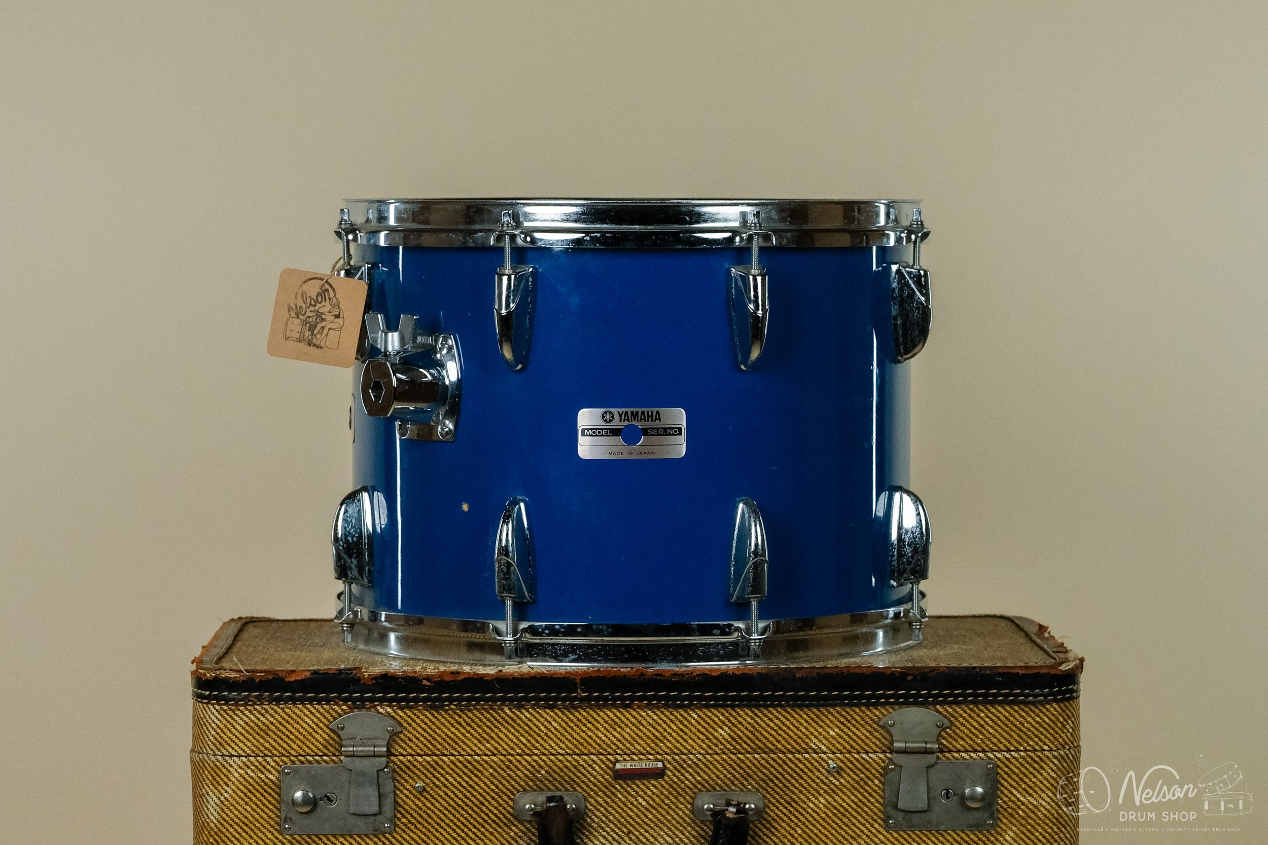 1987 Yamaha Tour Custom Rack Tom in Cobalt Blue - 10x14 – Nelson