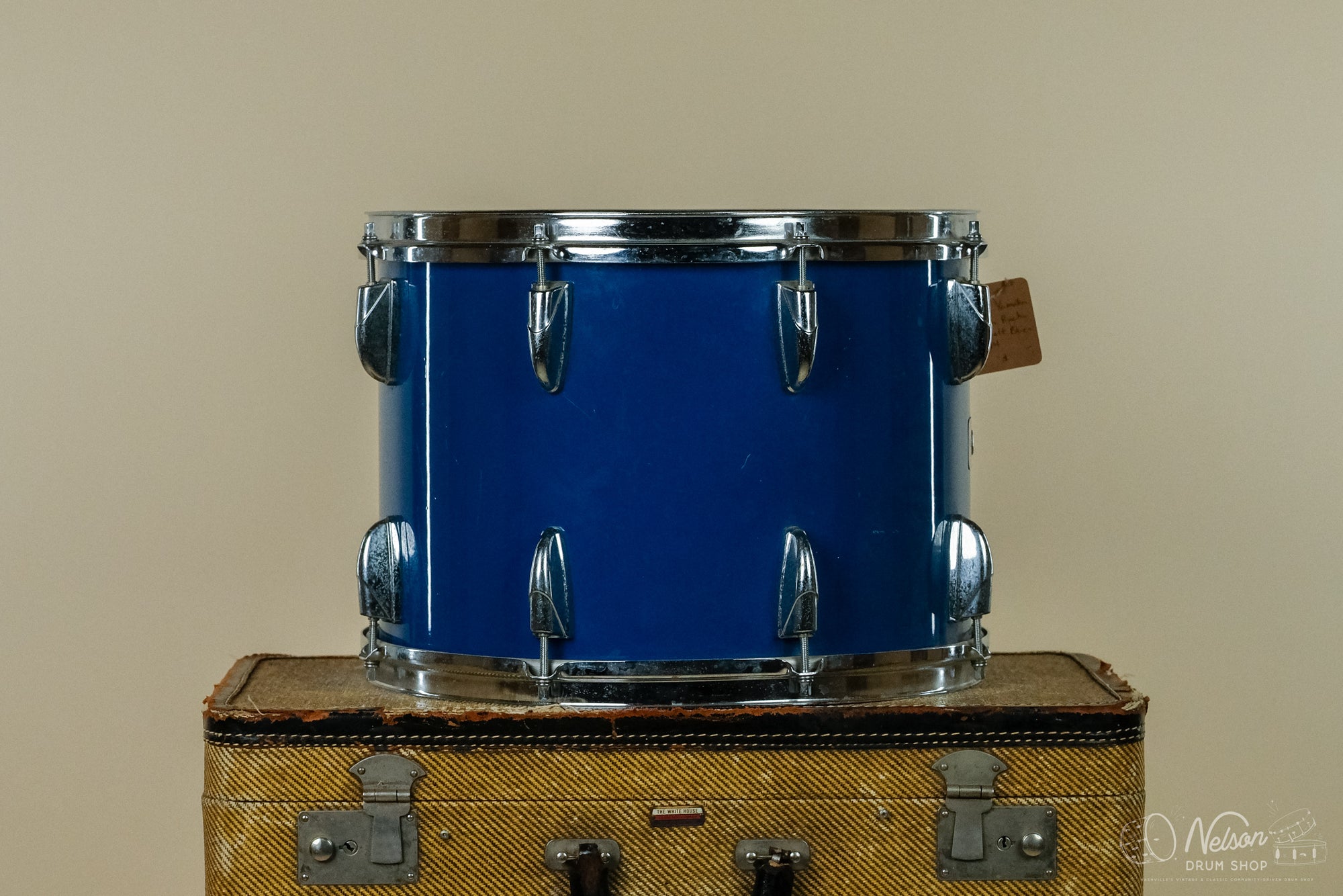 1987 Yamaha Tour Custom Rack Tom in Cobalt Blue - 10x14