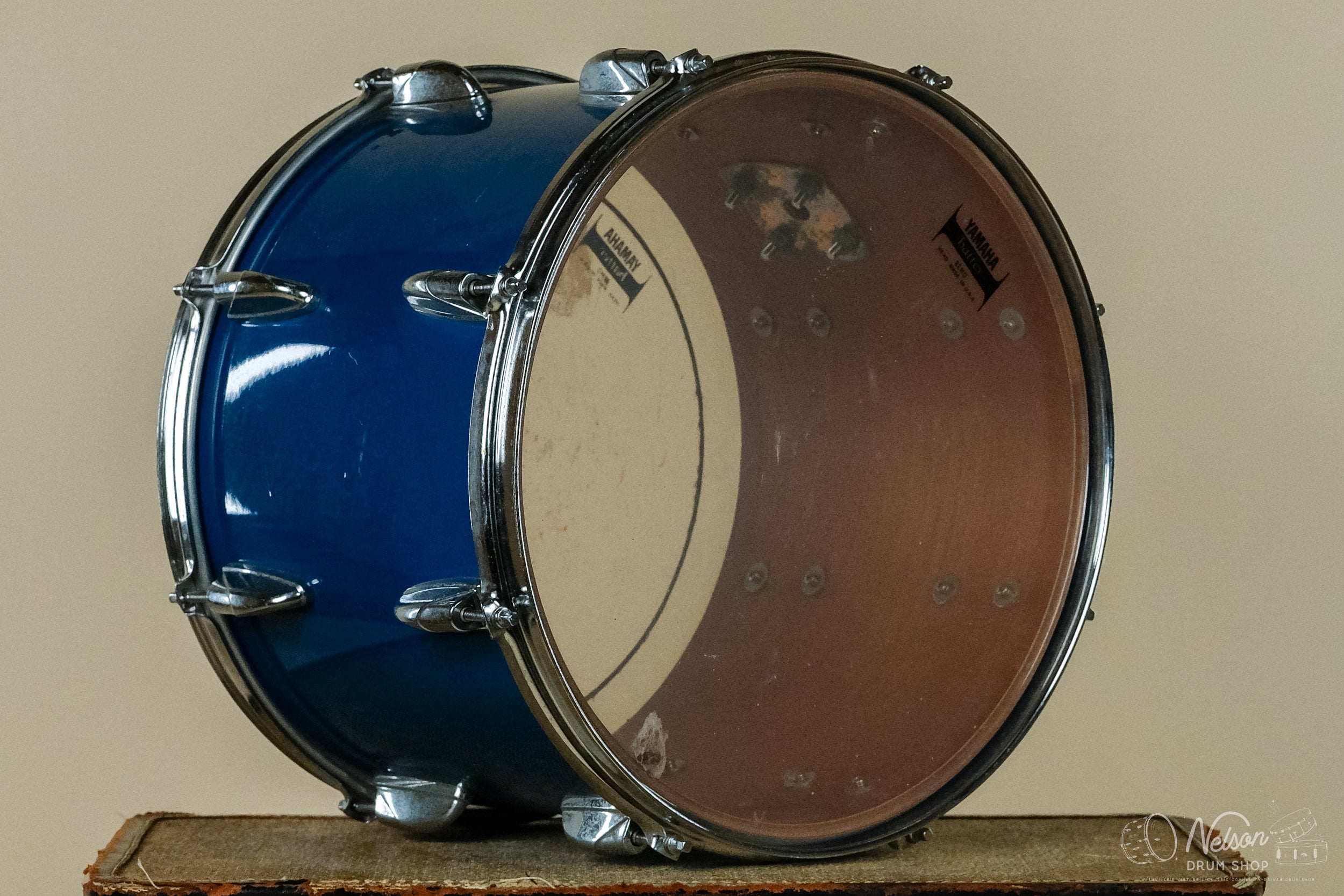 1987 Yamaha Tour Custom Rack Tom in Cobalt Blue - 10x14 – Nelson