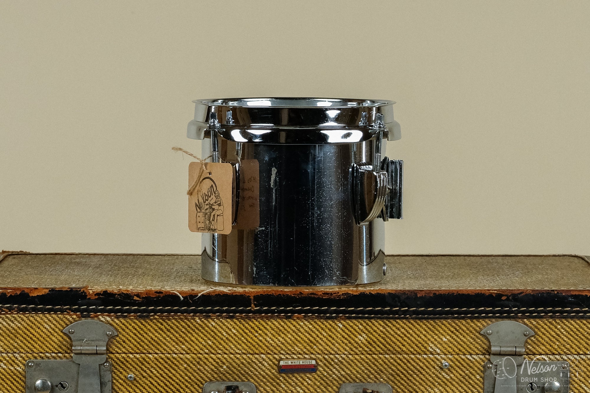 1970s Ludwig Chrome Over Vistalite Concert Tom - 5.5x6