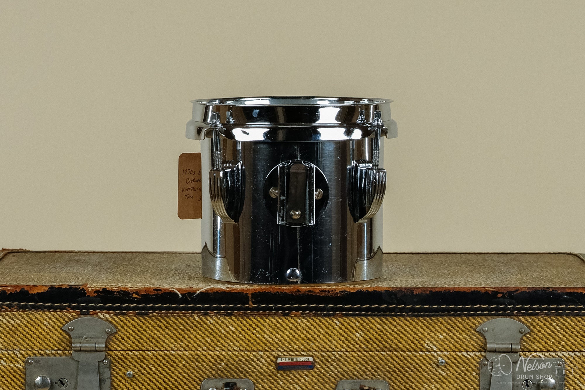 1970s Ludwig Chrome Over Vistalite Concert Tom - 5.5x6