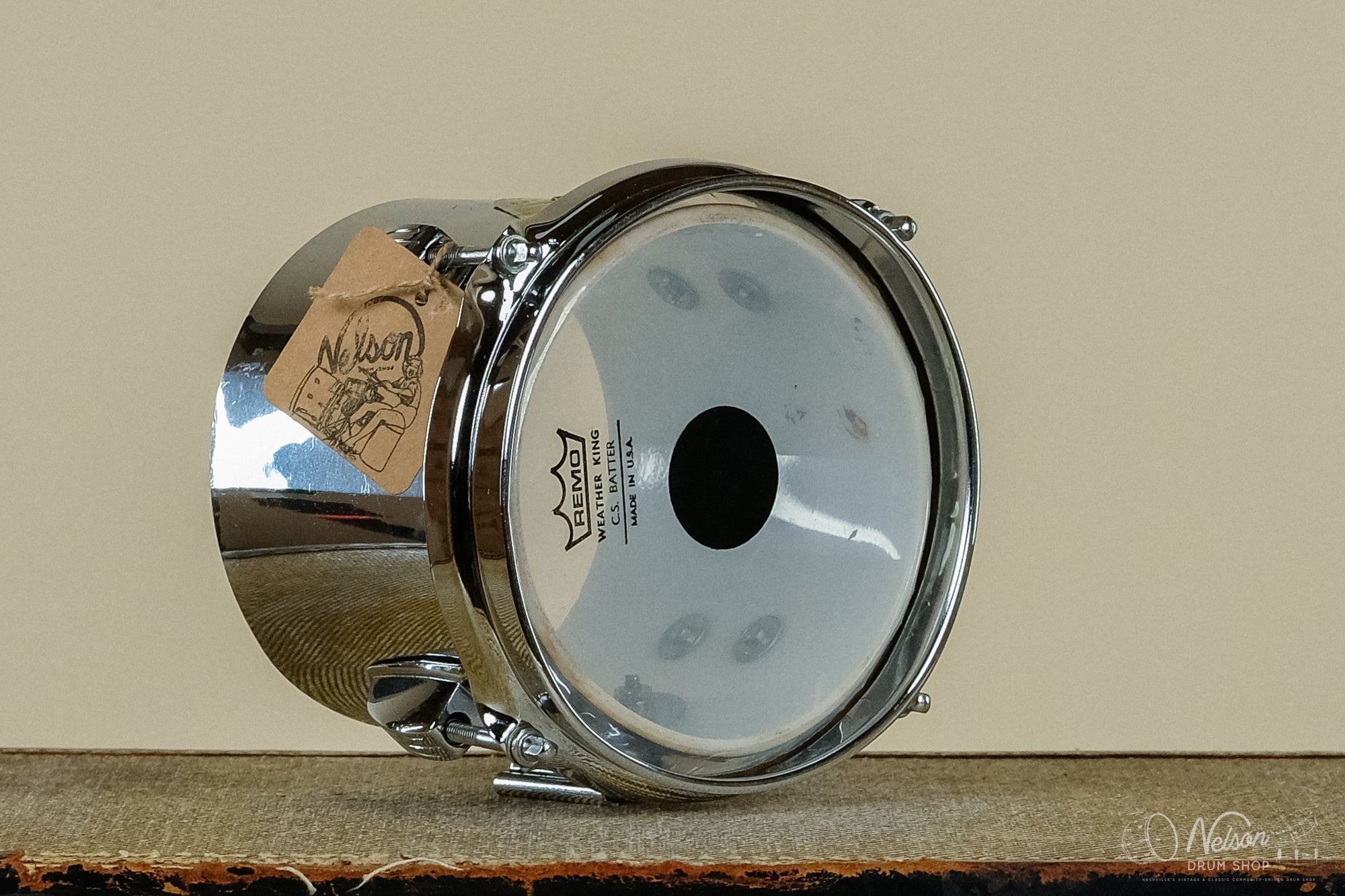 1970s Ludwig Chrome Over Vistalite Concert Tom - 5.5x6
