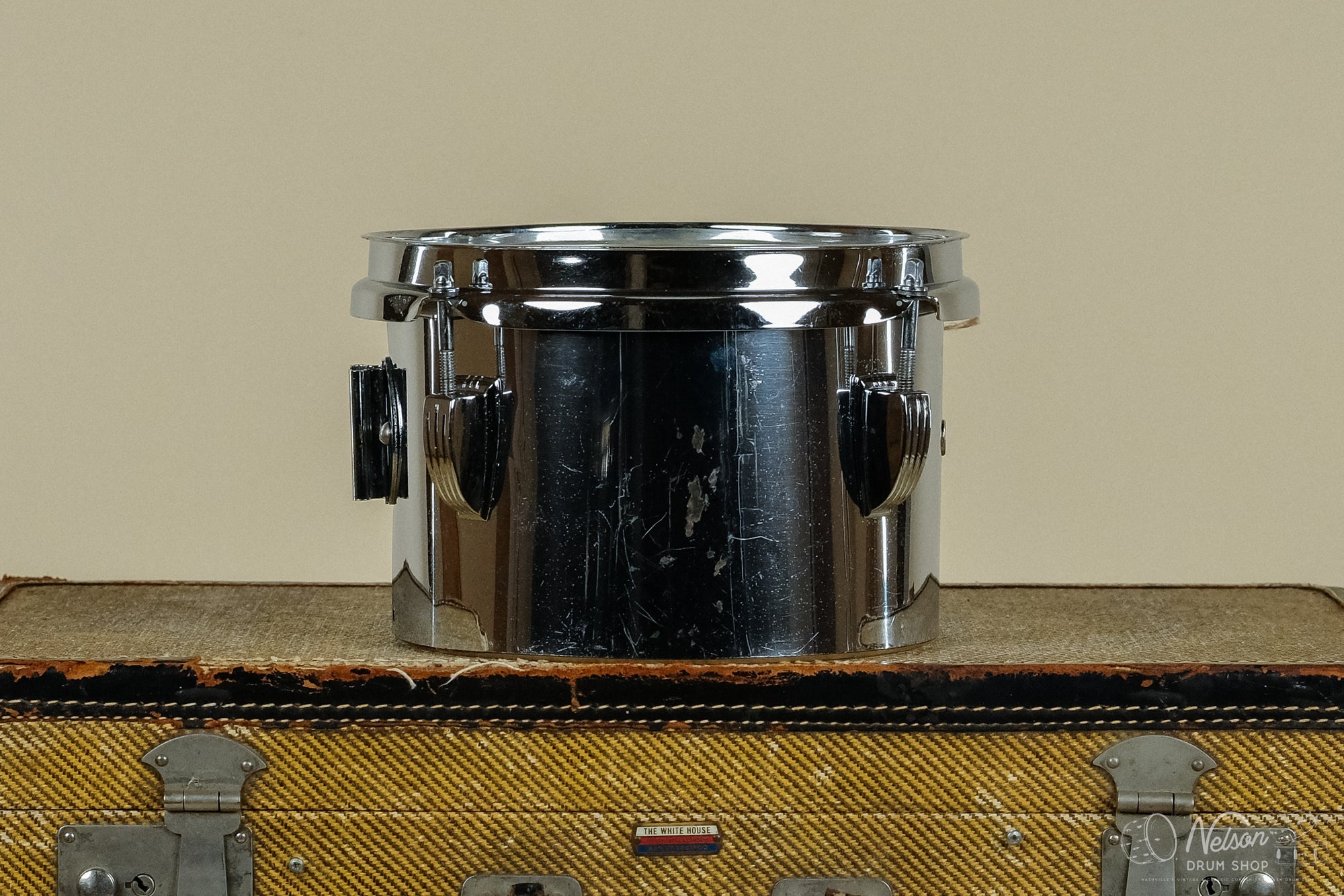 1970s Ludwig Chrome Over Vistalite Concert Tom - 5.5x8